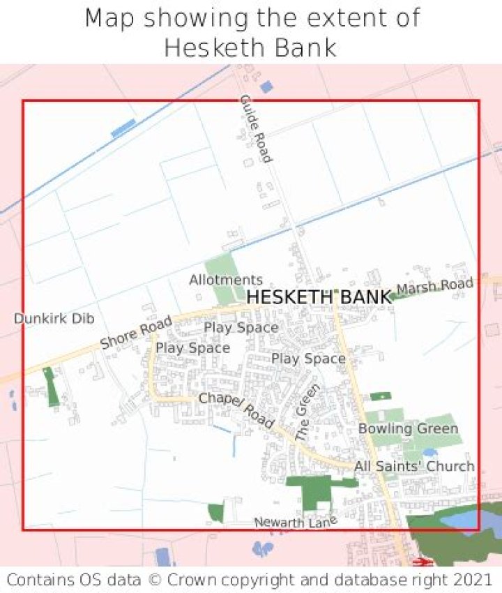Were is hesketh bank?
