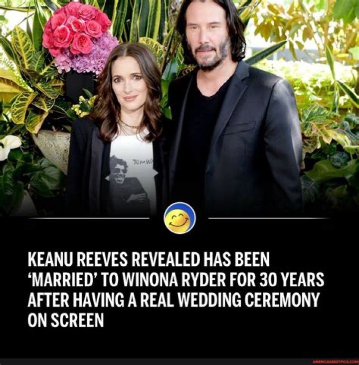 Were keanu reeves and winona ryder married?
