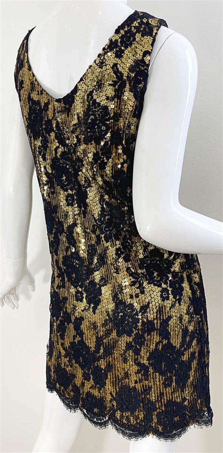 Were sequins popular in the 80s?