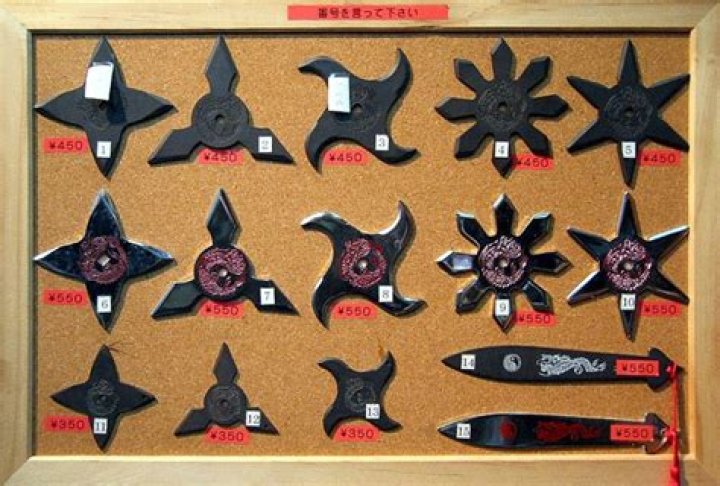 Were shurikens really used?