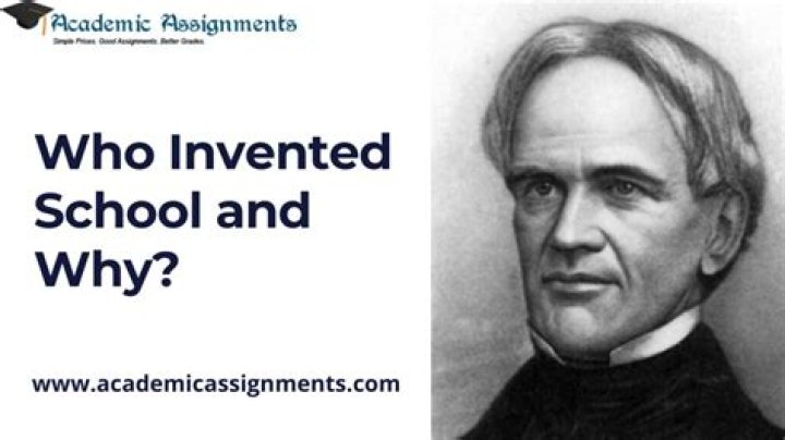 Were was the first school made?