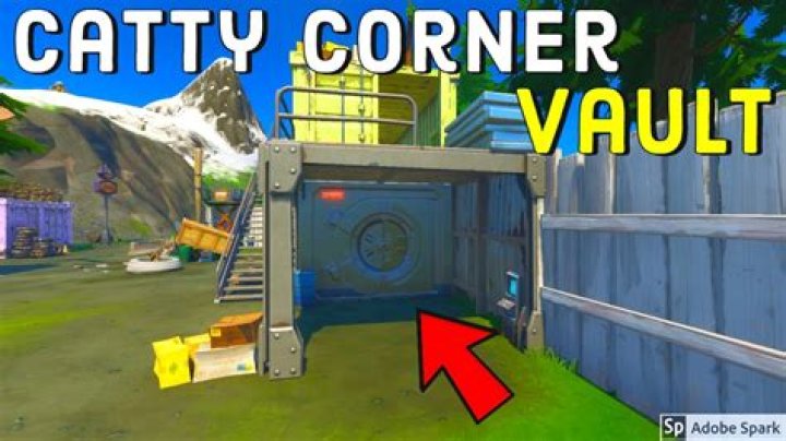 What's catty corner vault?
