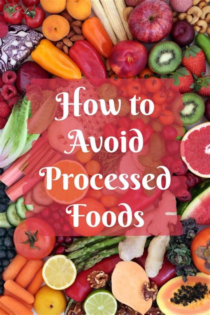 What are processed food list?