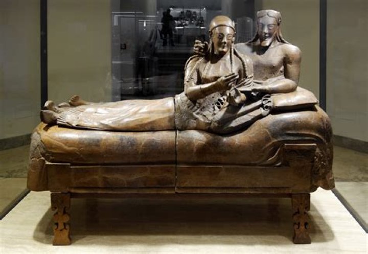 What are sarcophaguses made of?