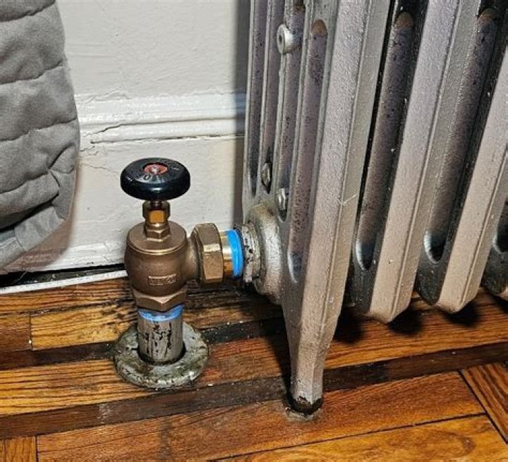 What are the valves on a radiator?