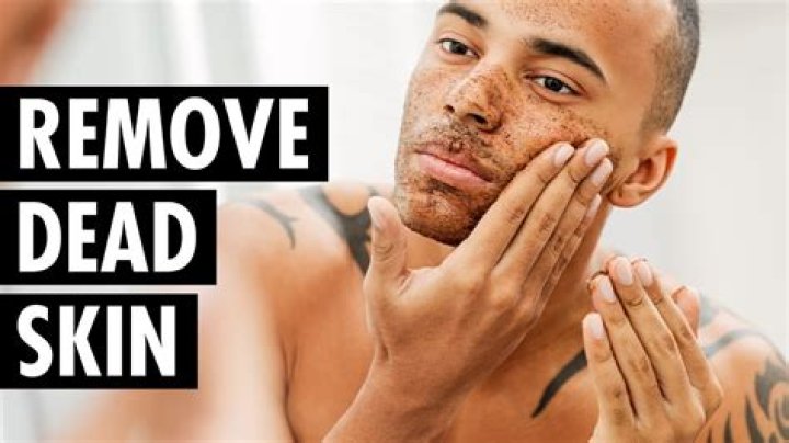 What causes dead skin cells on face?