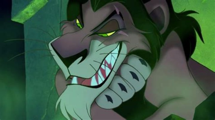 What color is scar from lion king?