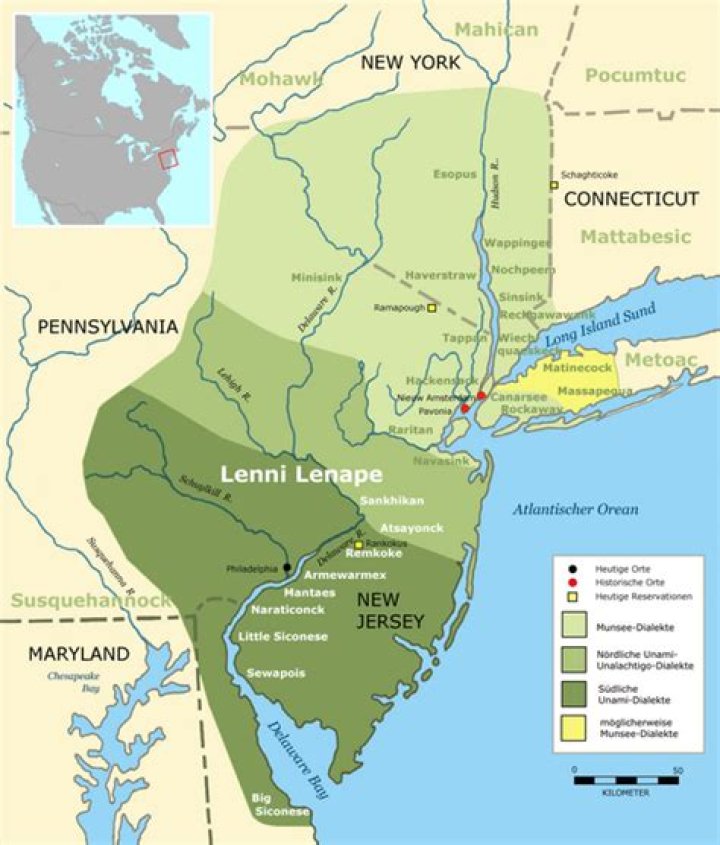 What did lenape use?