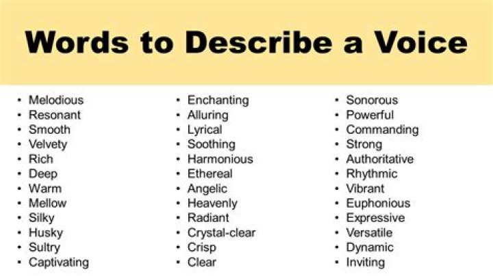 What does an audio describer do?