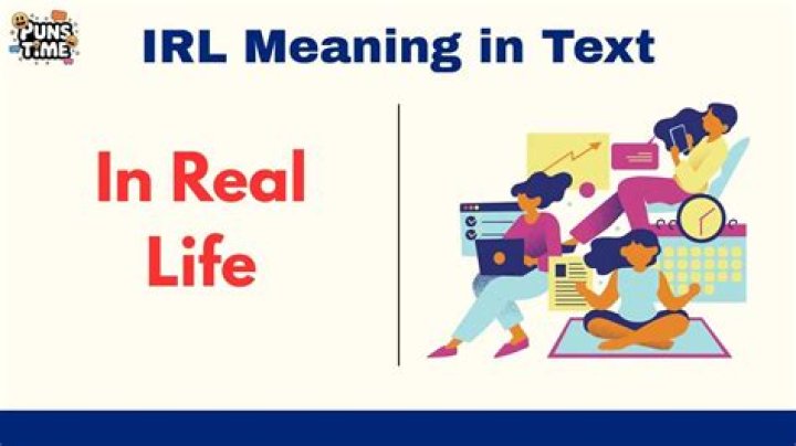 What does irl mean in roblox?
