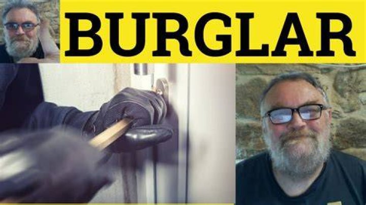 What does it mean to burglarize something?
