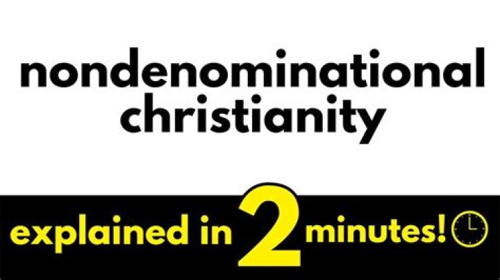 What does non denominational?
