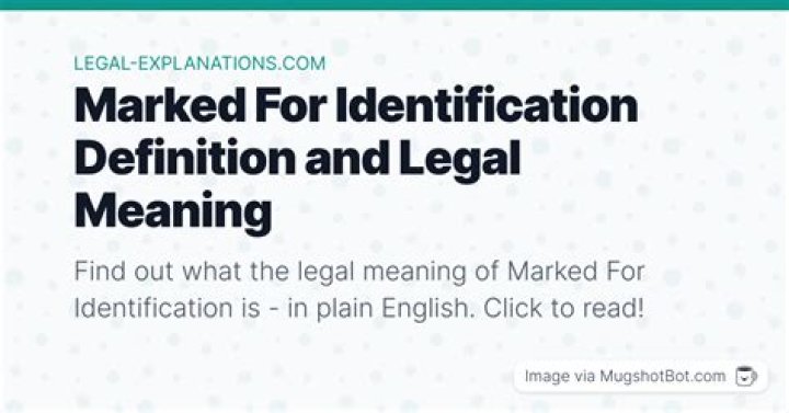 What does over identification mean?