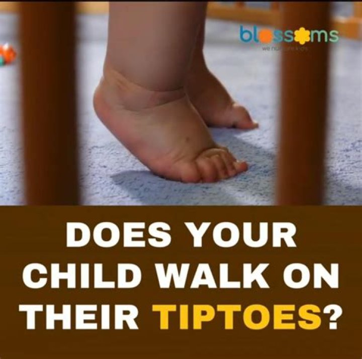 What does walking on your tiptoes mean?