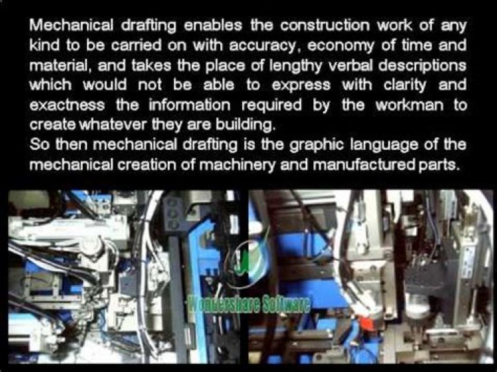 What is a mechanical drafter?