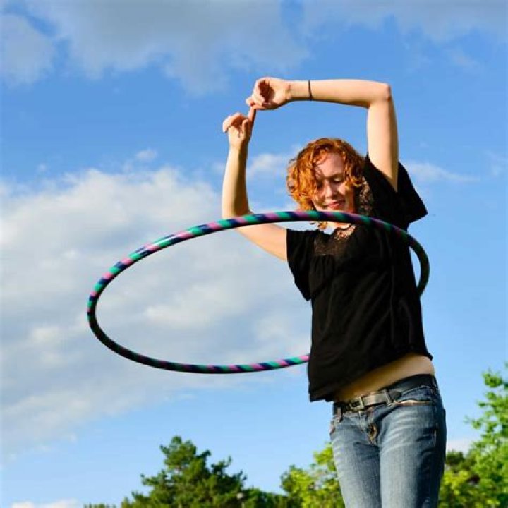 What is a weighted hula hoop?