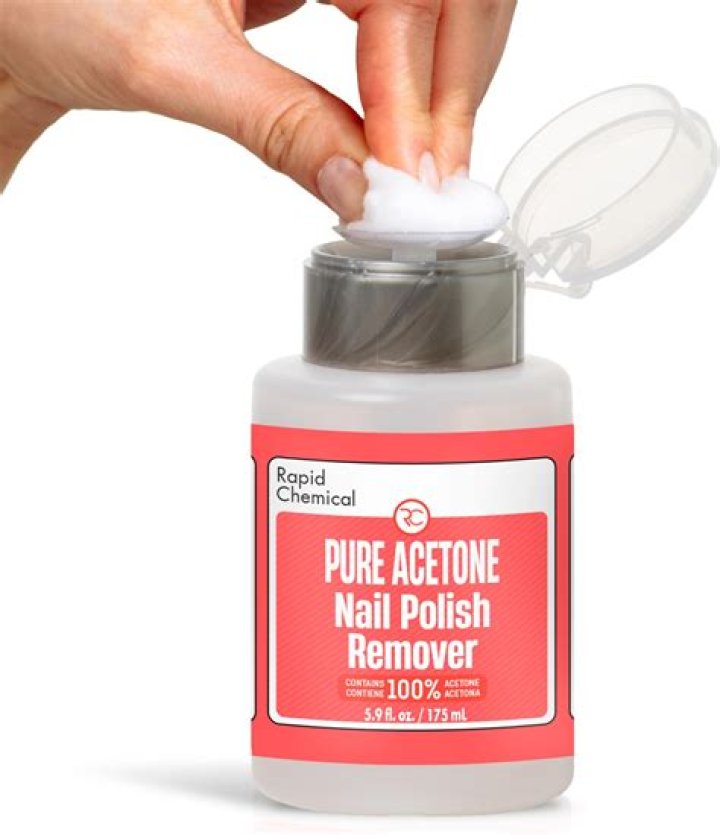 What is acetone nail polish remover?