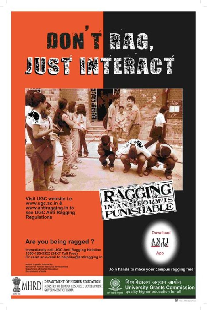 What is anti ragging?