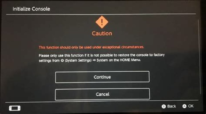 What is bricking a switch?