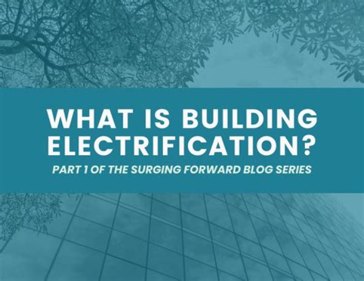 What is building electrification?