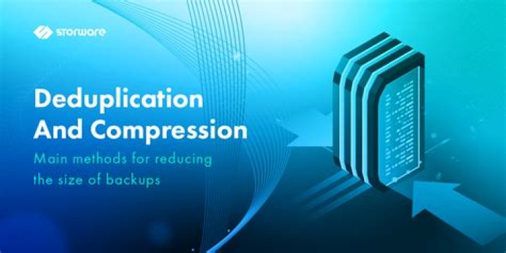 What is deduplication and compression?
