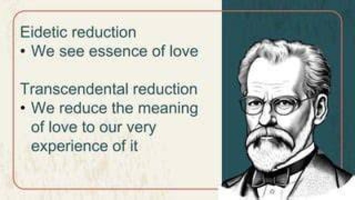 What is eidetic reduction in philosophy?