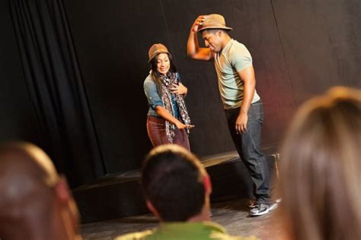 What is improvisational acting?
