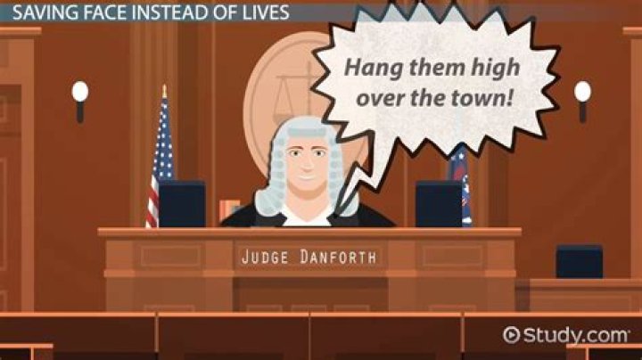 What is judge danforth's motivation?