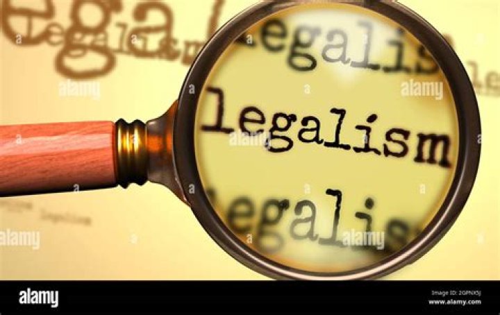 What is legalistic religion?