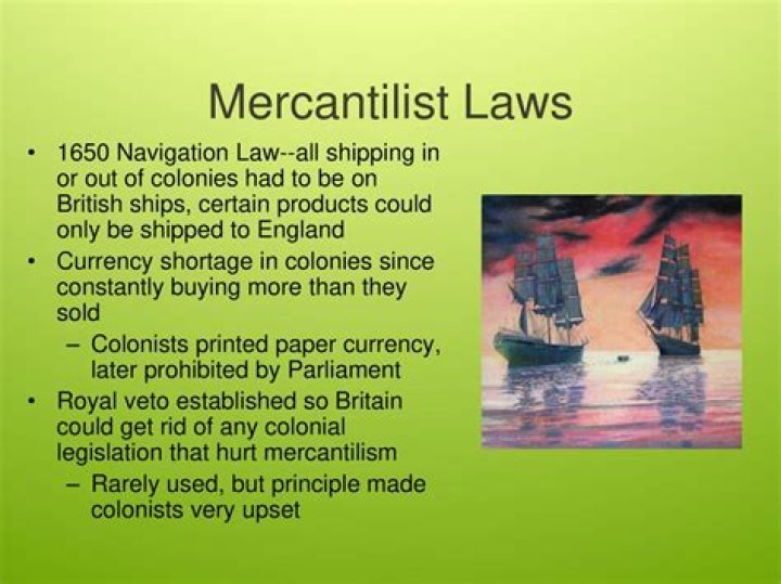 What is mercantilist laws?