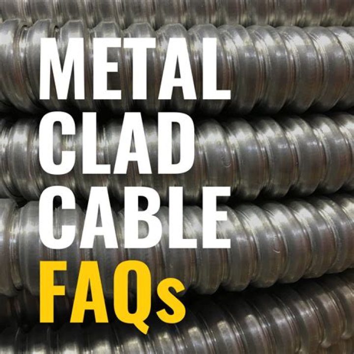 What is metal clad cable used for?