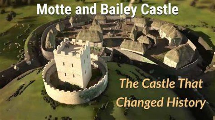 What is motte and bailey castle facts?