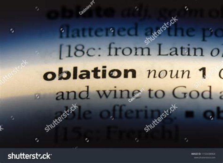 What is oblation in the bible?