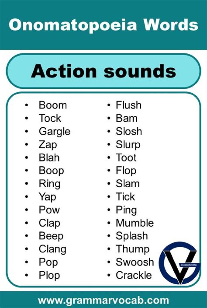What is onomatopoeia in simple words?