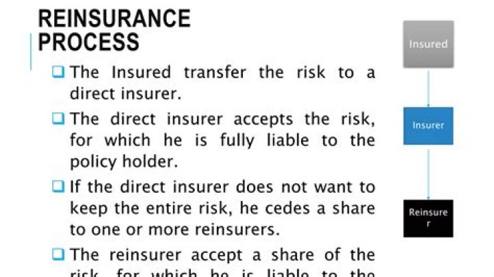 What is reinsurer cedent?