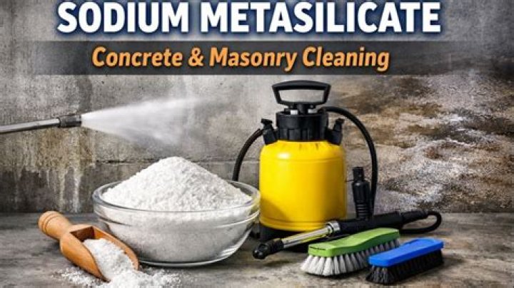 What is sodium metasilicate used for?