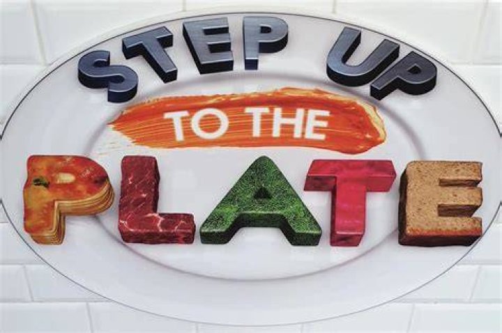 What is stepped up to the plate?