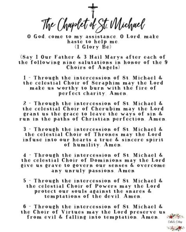 What is the chaplet?