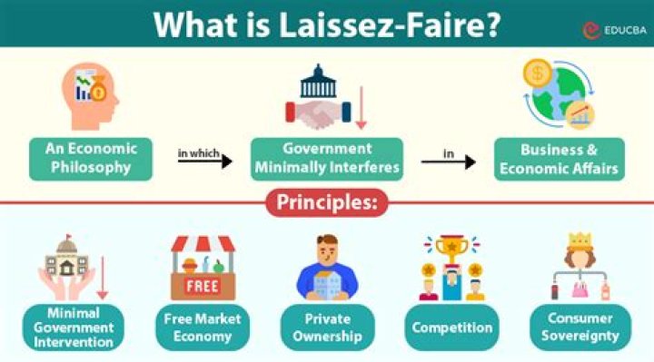 What is the idea of laissez faire?