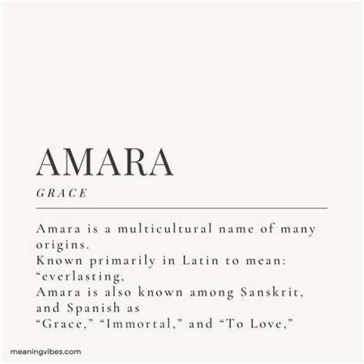 What is the meaning of amara in arabic?