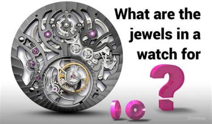 What is the purpose of jewels in a watch?