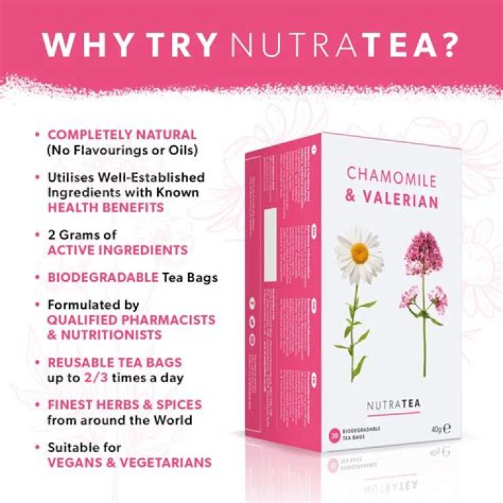 What is valerian tea good for?