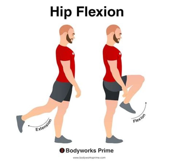 What movement is flexion?