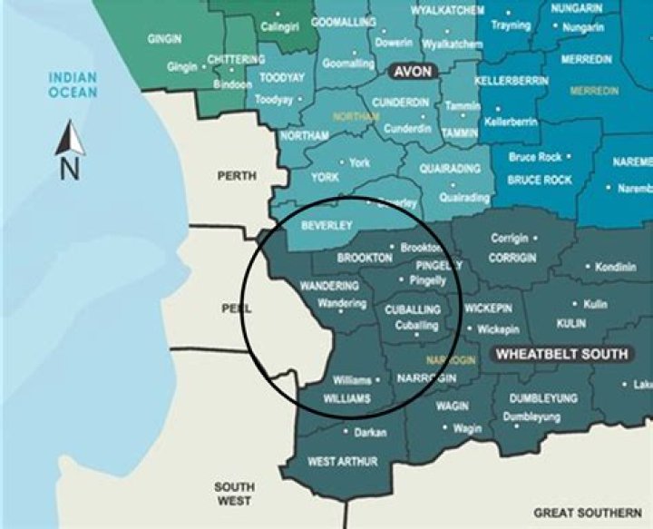 What shire is grantville in?