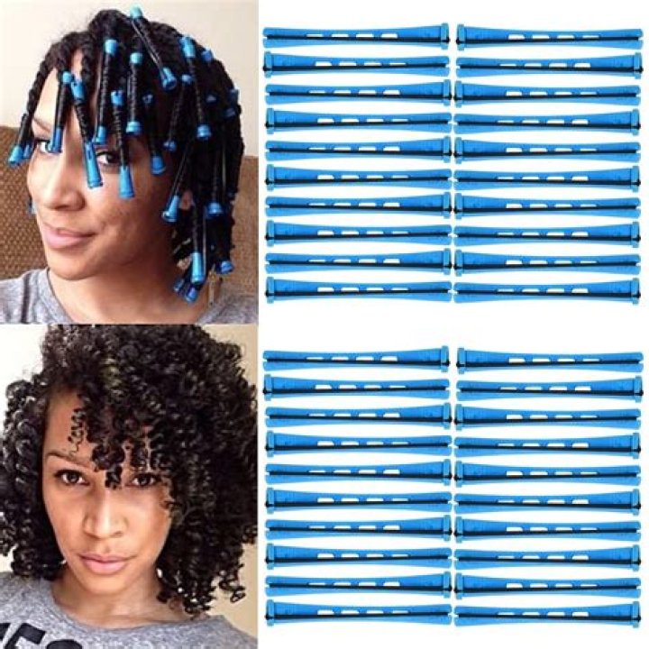 What size perming rods for short hair?