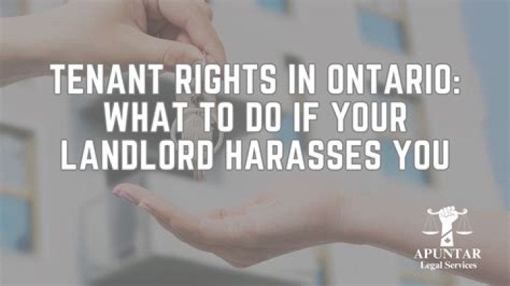What to do when your landlord harasses you?