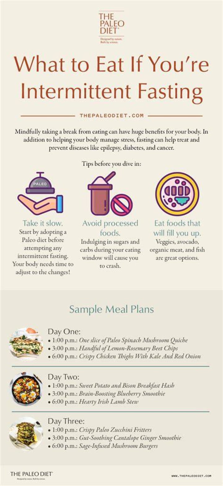 What to eat during intermittent fasting?
