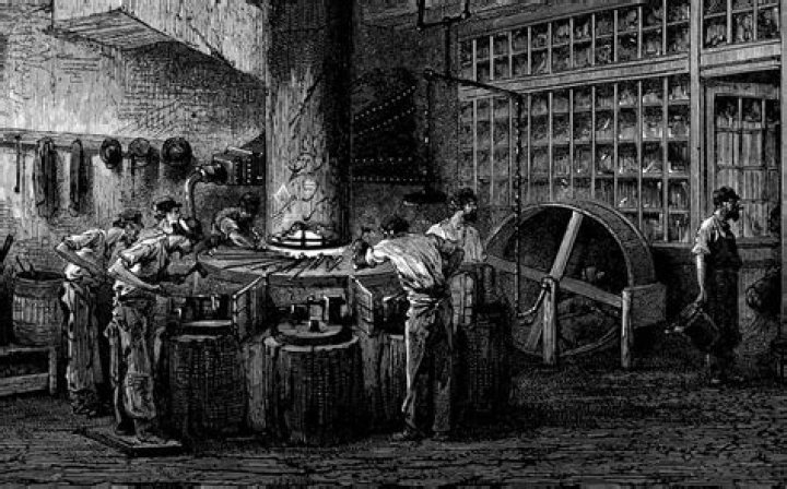 What was mass produced during the industrial revolution?