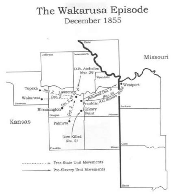 What was the wakarusa war?
