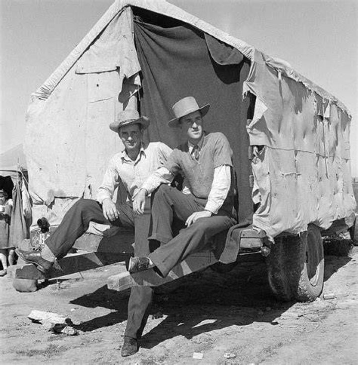 What were hobos during the great depression?